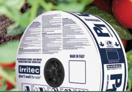 Irritec P1 drip tape 4000-ft roll used to irrigate vegetables, berries and other row crops